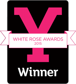 We won a Welcome to Yorkshire White Rose Award 2015
