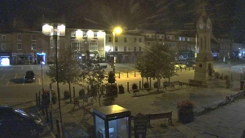Thirsk webcam overlooking the Market Place