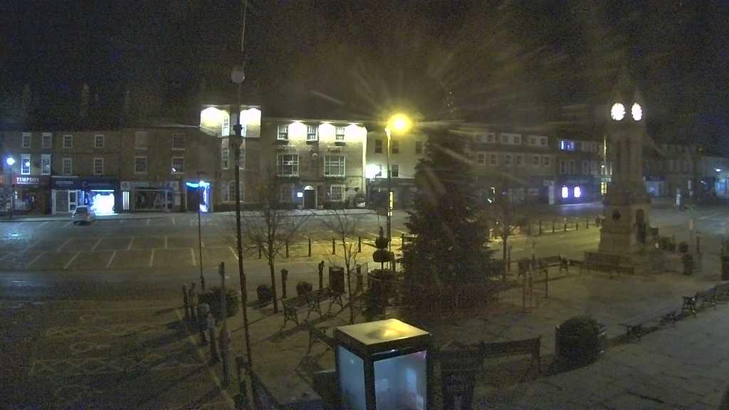 Thirsk webcam overlooking the Market Place