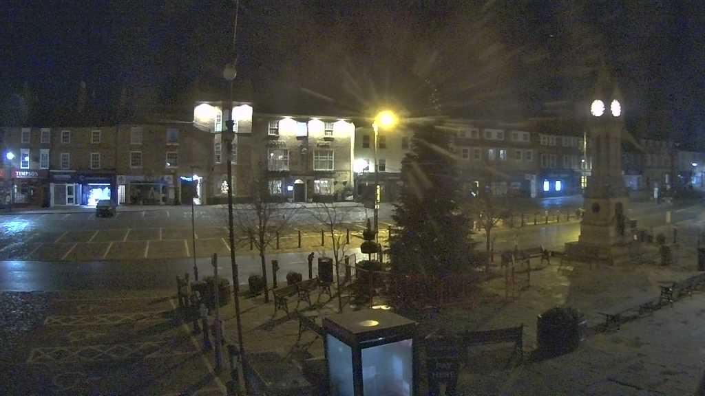Thirsk webcam overlooking the Market Place