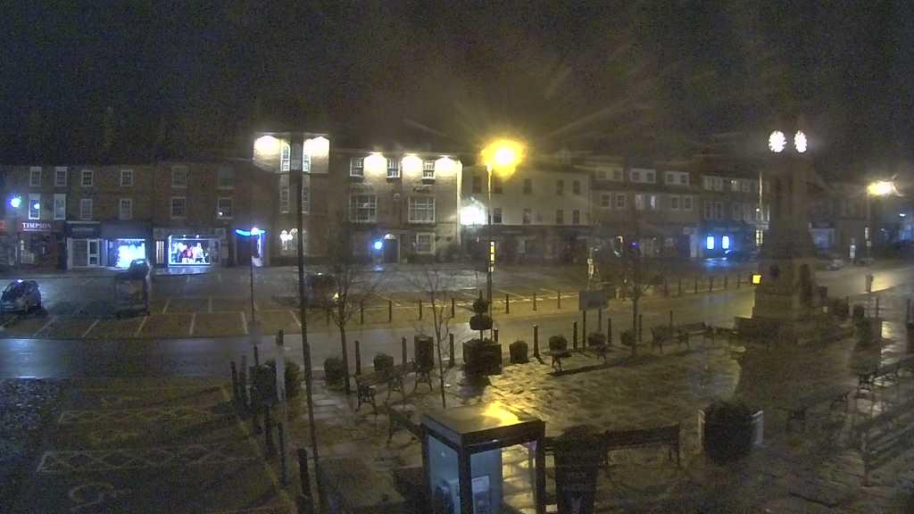 Thirsk webcam overlooking the Market Place