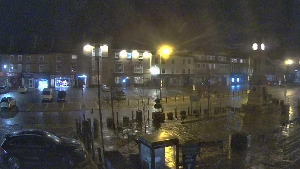 Thirsk webcam overlooking the Market Place