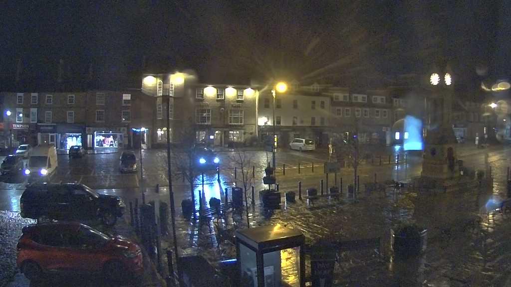 Thirsk webcam overlooking the Market Place