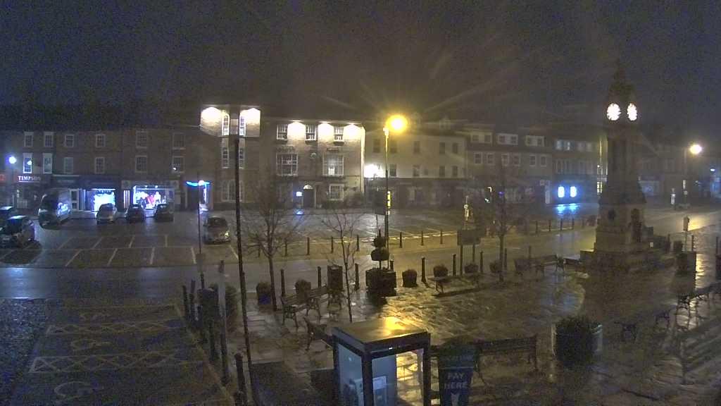 Thirsk webcam overlooking the Market Place