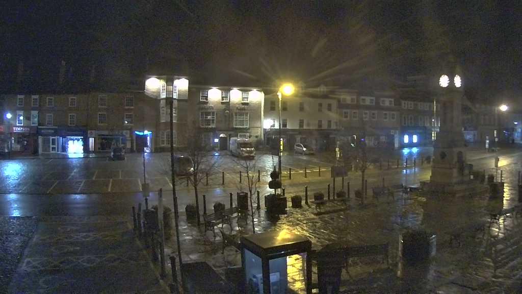 Thirsk webcam overlooking the Market Place