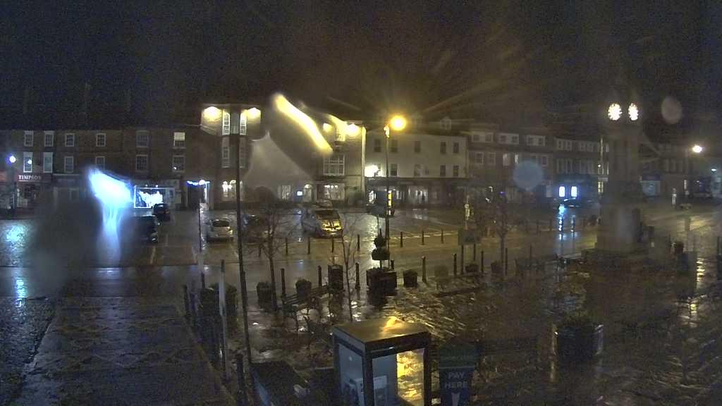 Thirsk webcam overlooking the Market Place
