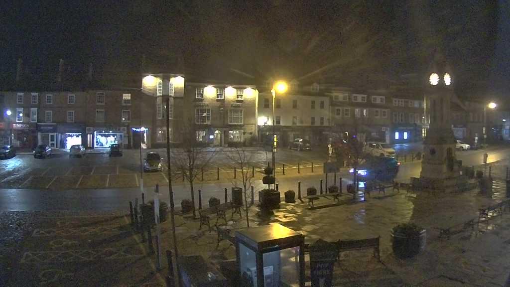 Thirsk webcam overlooking the Market Place