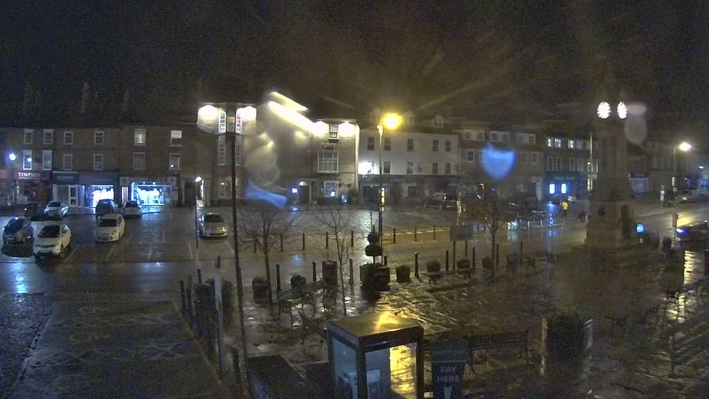 Thirsk webcam overlooking the Market Place