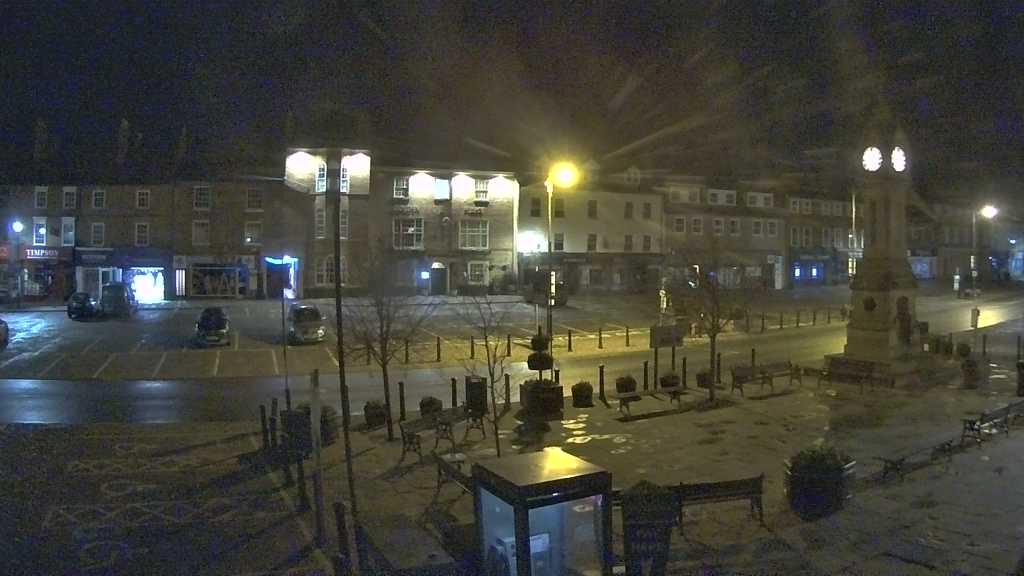 Thirsk webcam overlooking the Market Place