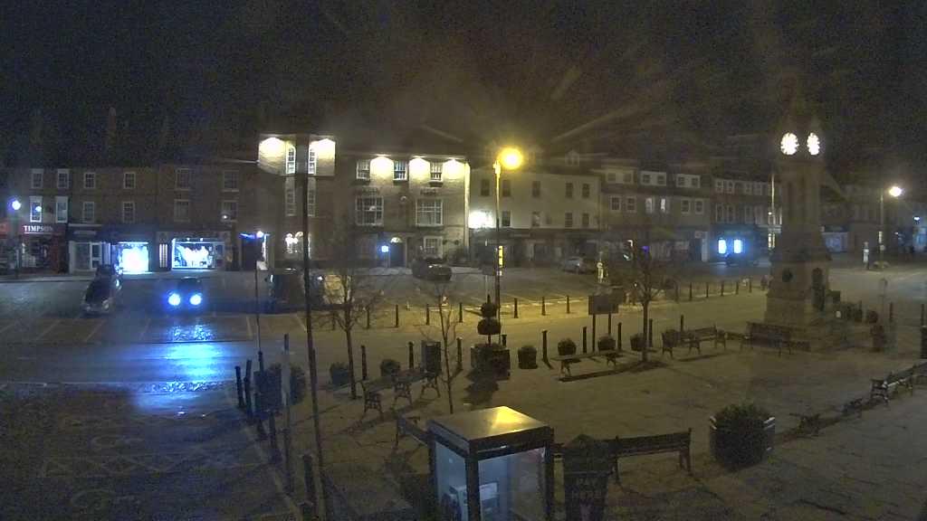 Thirsk webcam overlooking the Market Place