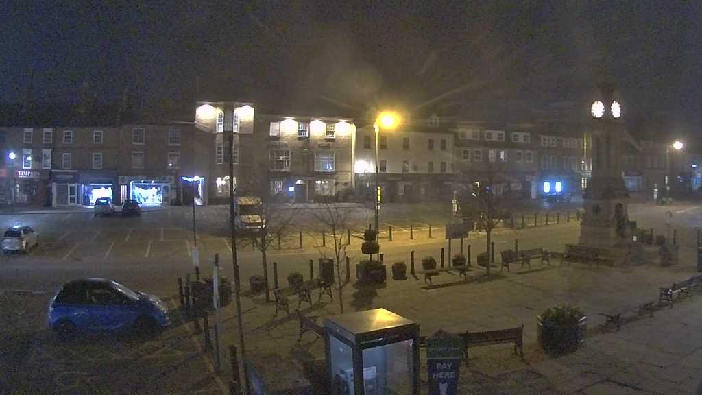 Thirsk webcam overlooking the Market Place
