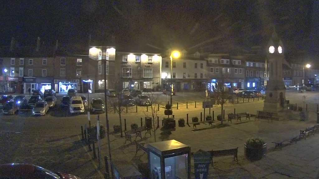 Thirsk webcam overlooking the Market Place