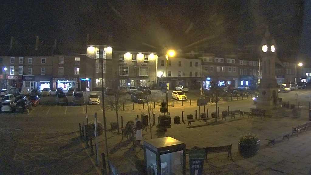 Thirsk webcam overlooking the Market Place
