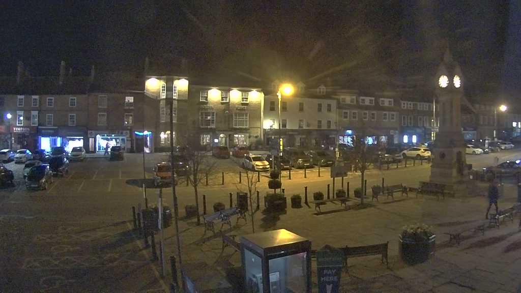 Thirsk webcam overlooking the Market Place
