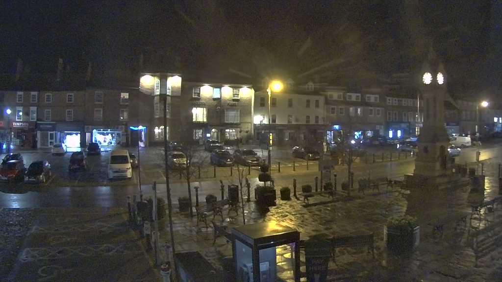 Thirsk webcam overlooking the Market Place