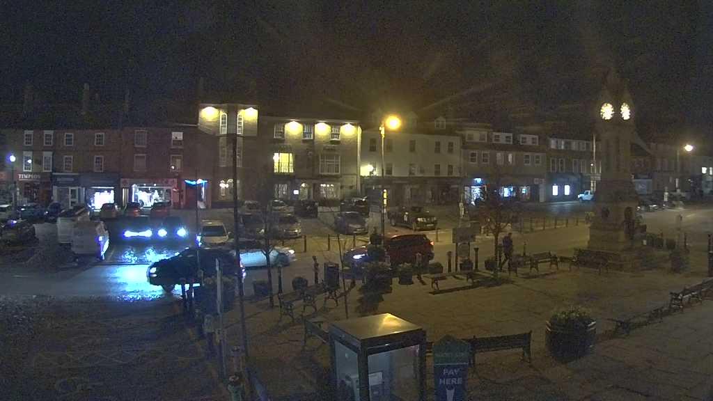 Thirsk webcam overlooking the Market Place