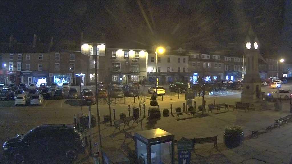 Thirsk webcam overlooking the Market Place