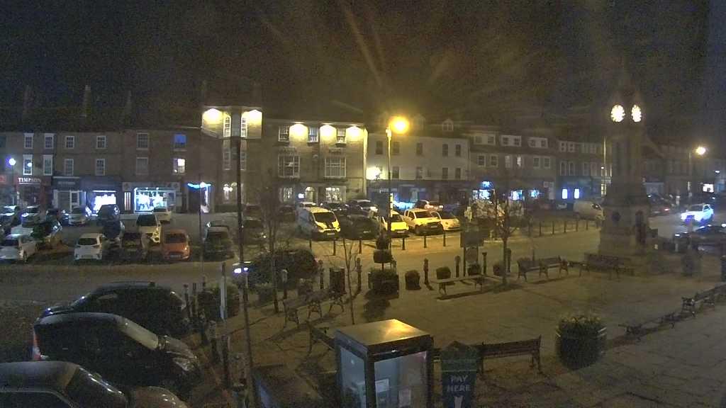 Thirsk webcam overlooking the Market Place
