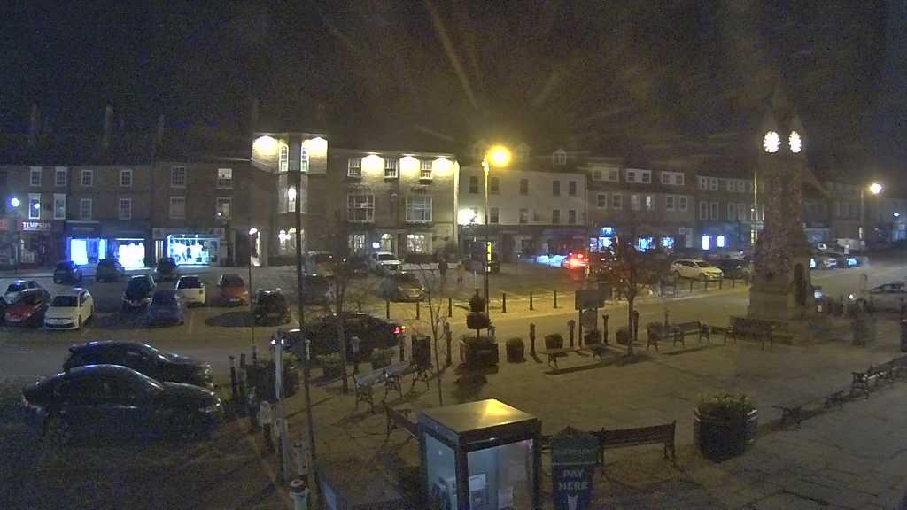 Thirsk webcam overlooking the Market Place