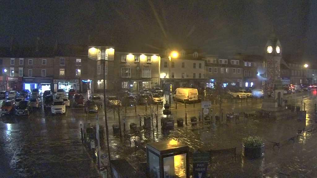 Thirsk webcam overlooking the Market Place