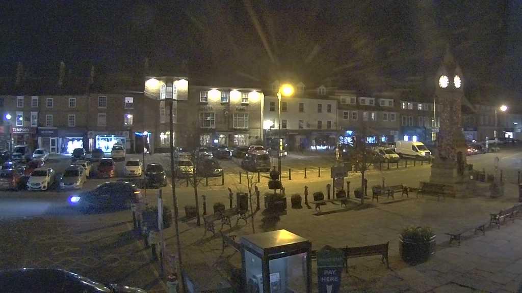Thirsk webcam overlooking the Market Place
