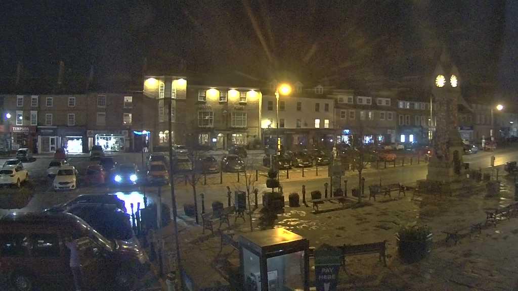 Thirsk webcam overlooking the Market Place