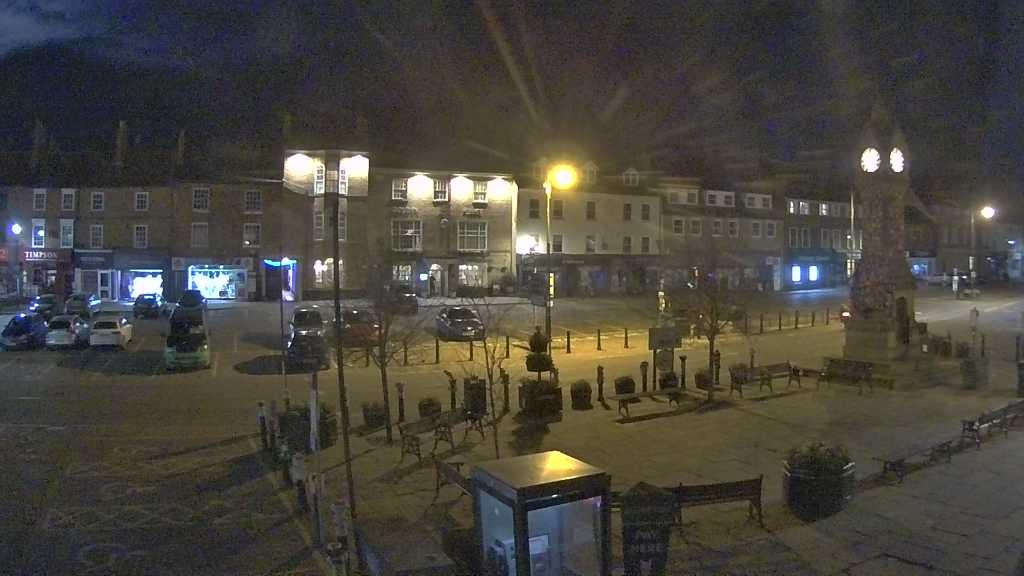 Thirsk webcam overlooking the Market Place