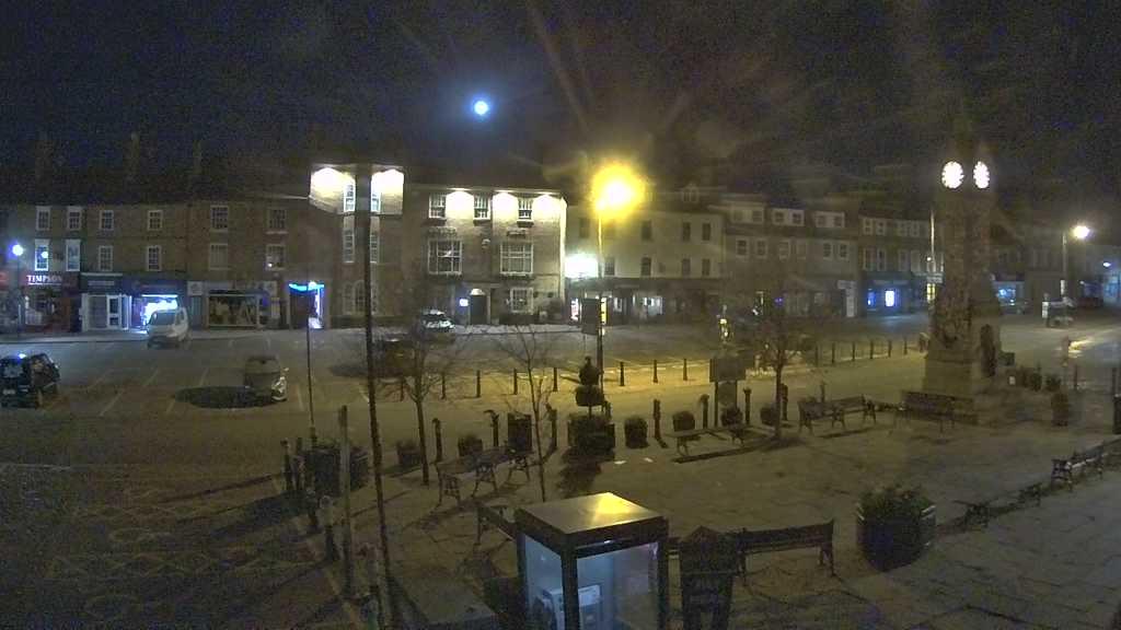 Thirsk webcam overlooking the Market Place