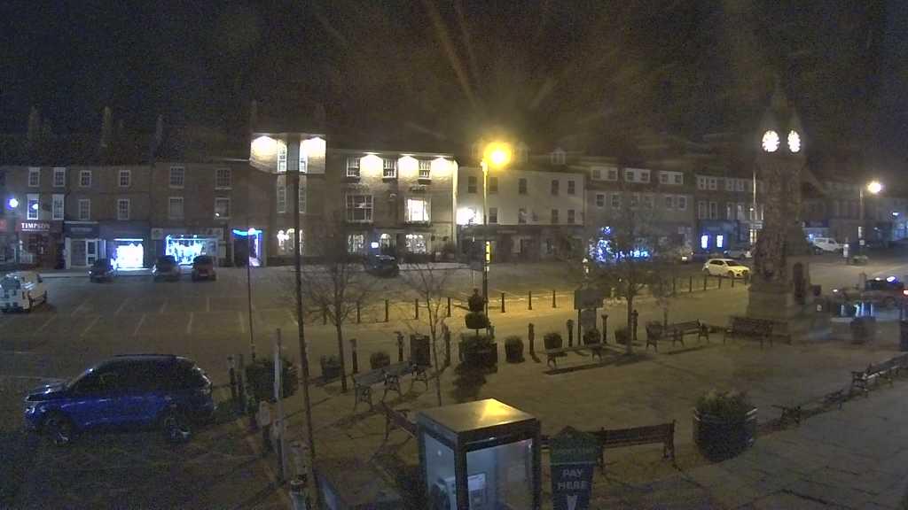 Thirsk webcam overlooking the Market Place