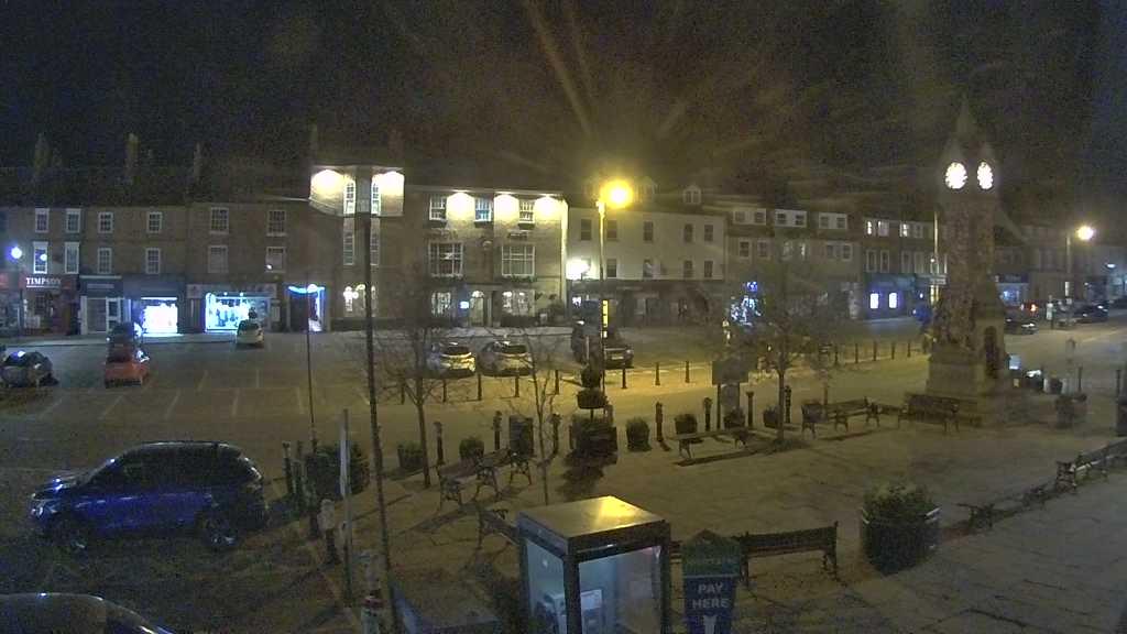 Thirsk webcam overlooking the Market Place