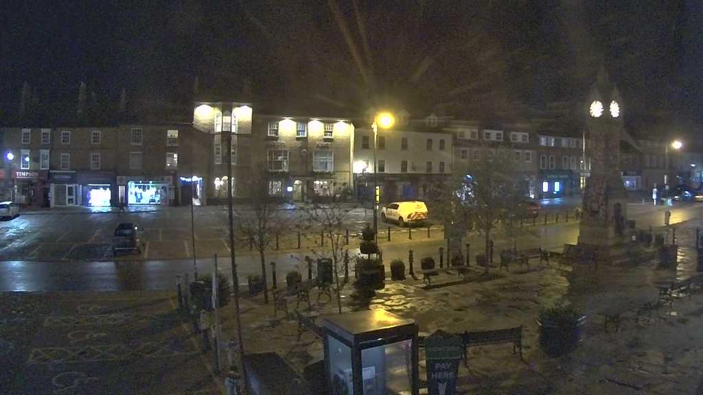 Thirsk webcam overlooking the Market Place