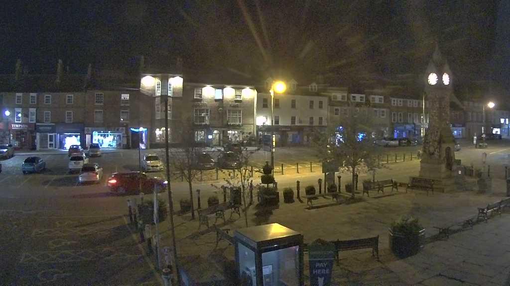 Thirsk webcam overlooking the Market Place