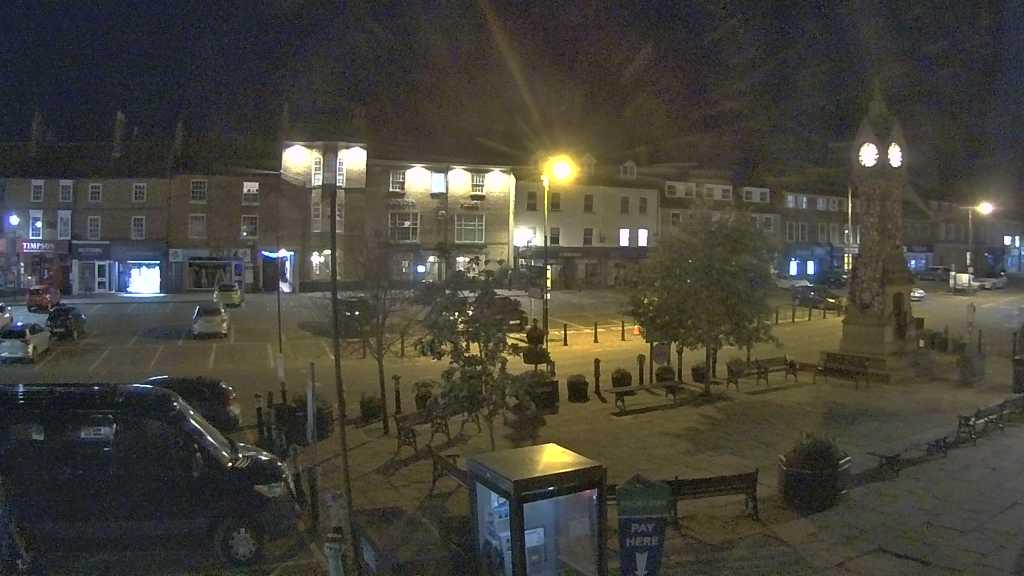 Thirsk webcam overlooking the Market Place
