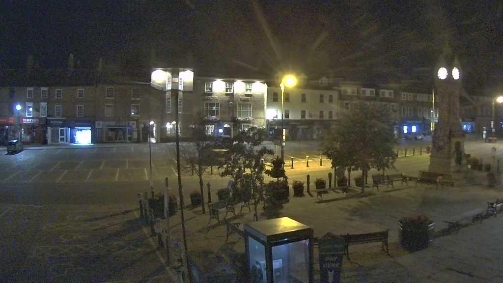 Thirsk webcam overlooking the Market Place