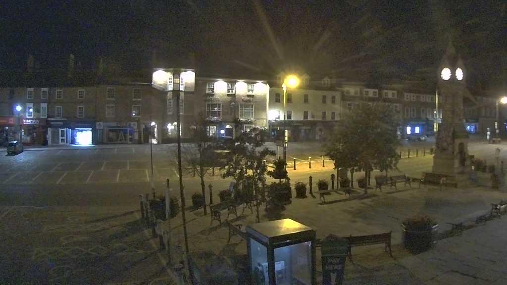 Thirsk webcam overlooking the Market Place